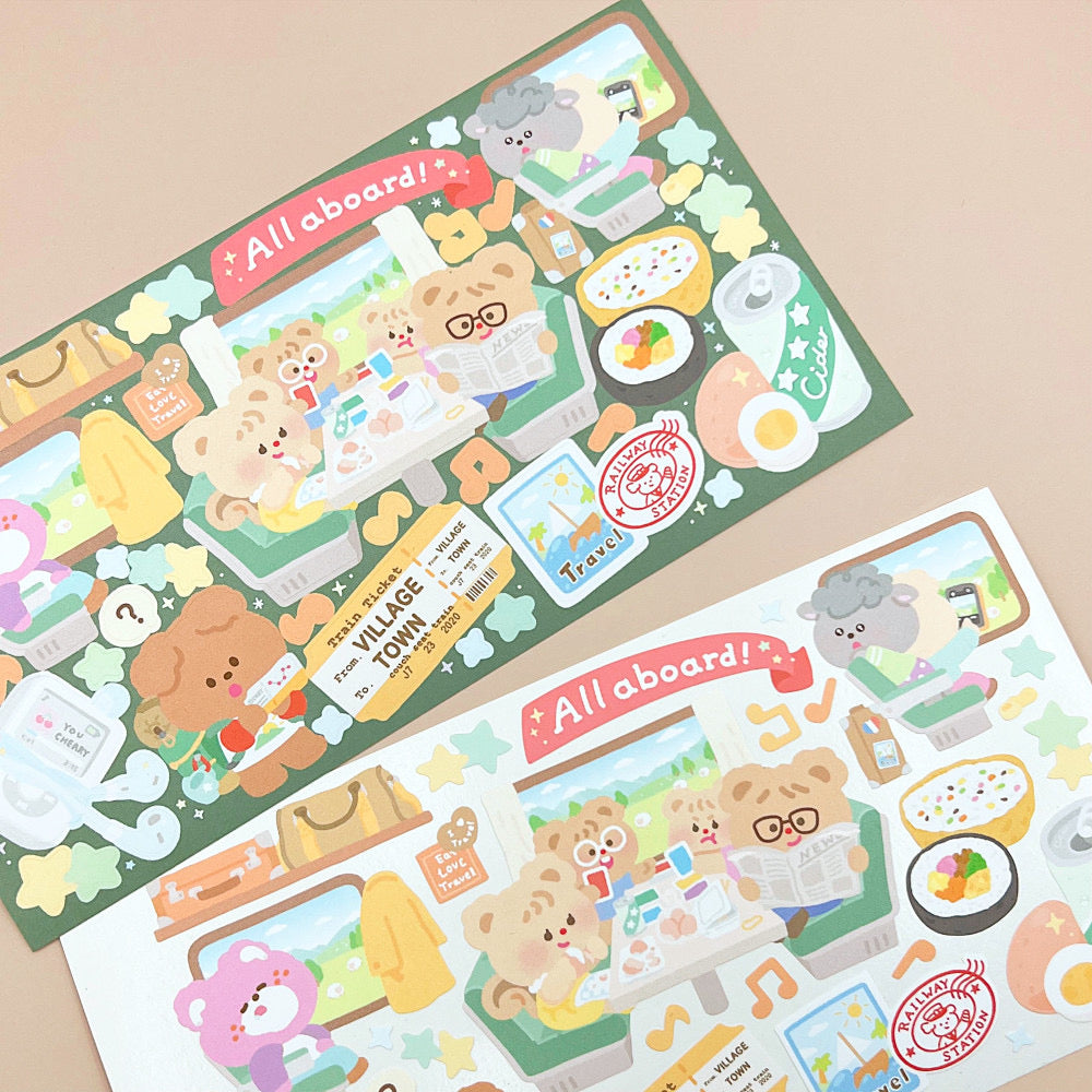 Jenny Village｜Sticker Collection (15 Styles)