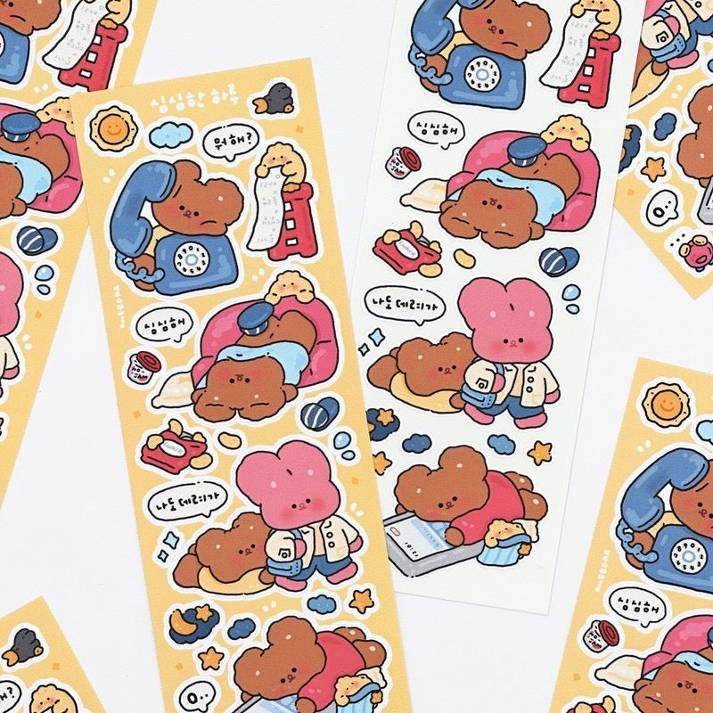 Omebear | Stickers⭐(10 Selections)