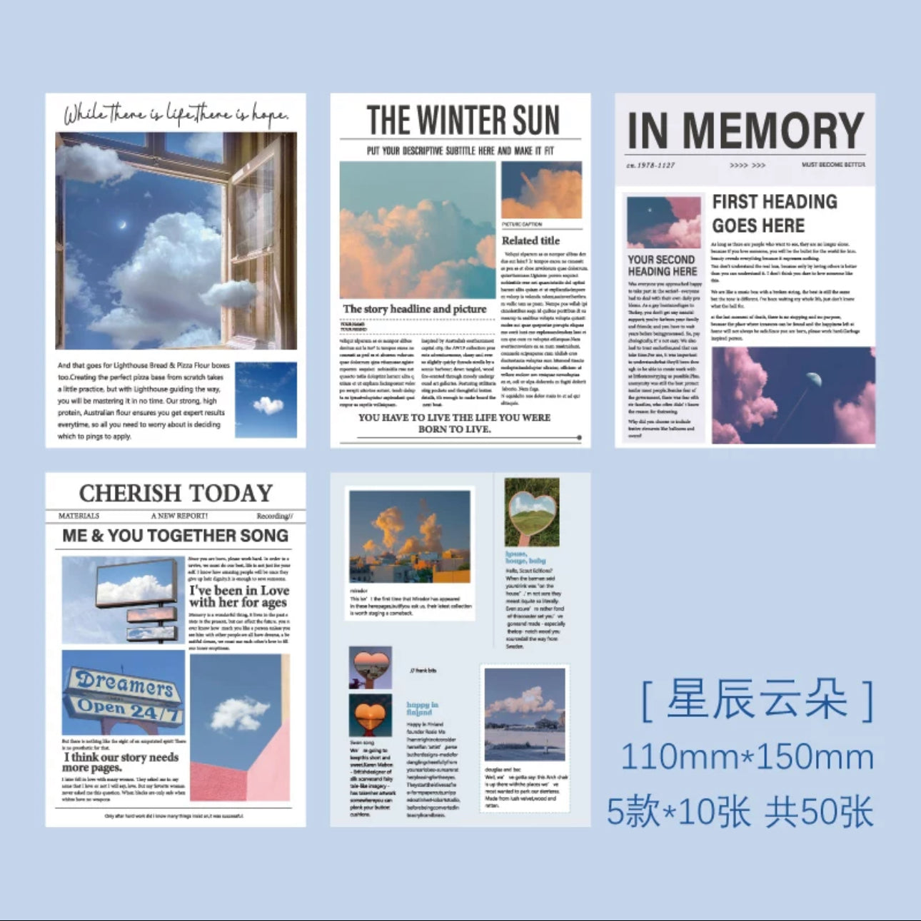 Magazine Style newspaper