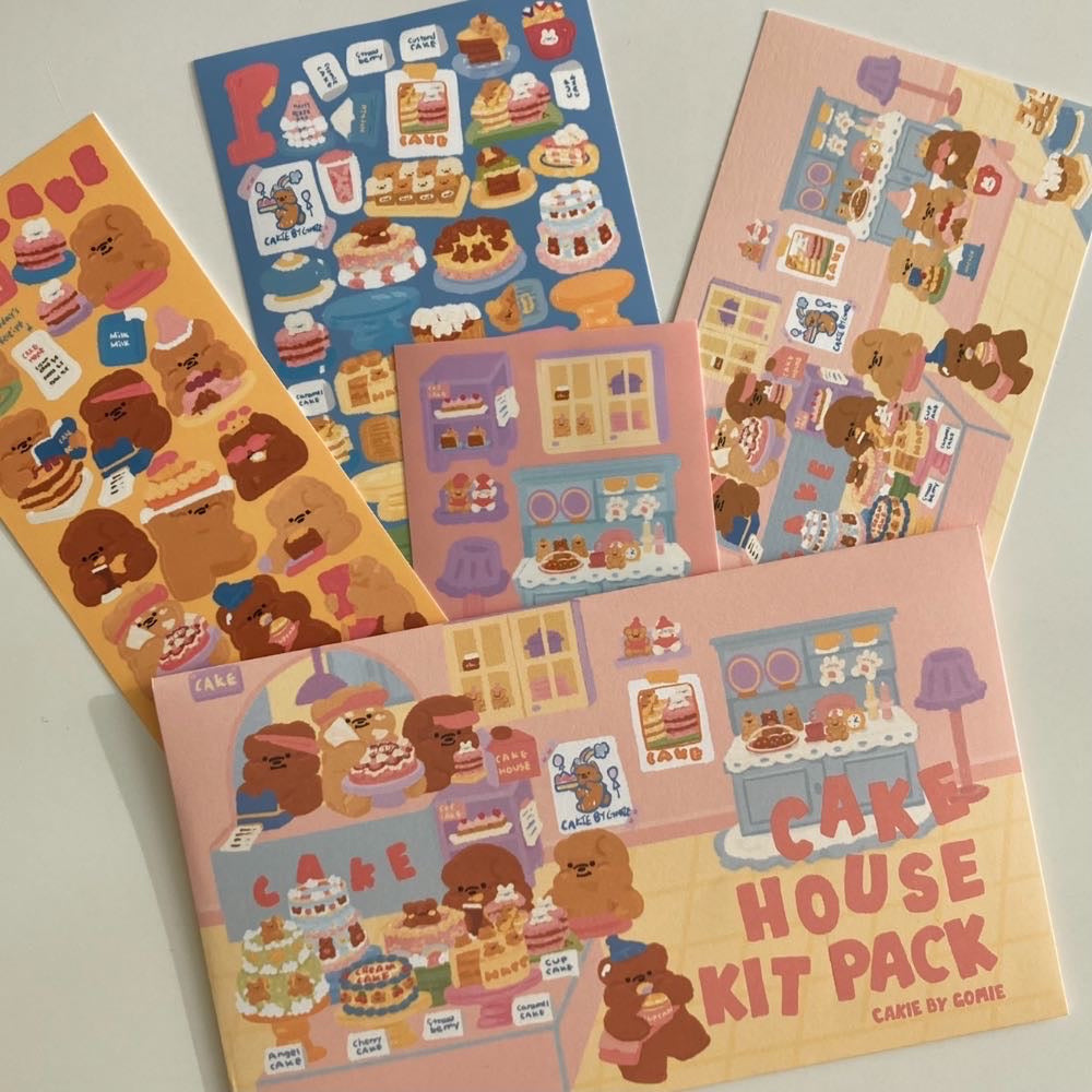 Cakie｜Cake House Pack⭐️