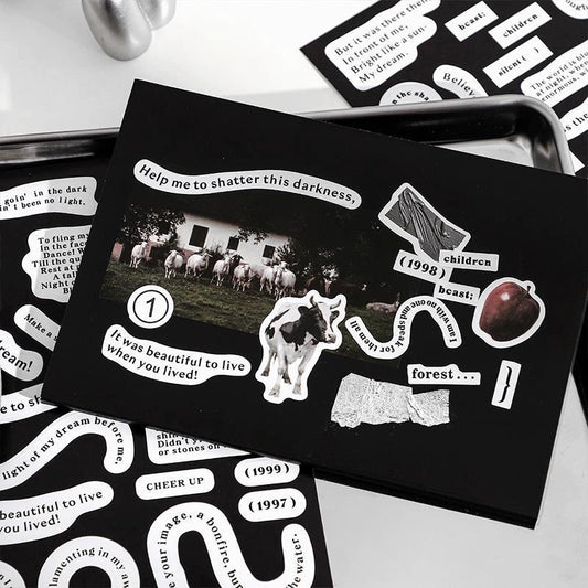 Papermore｜words stickers(4 styles)